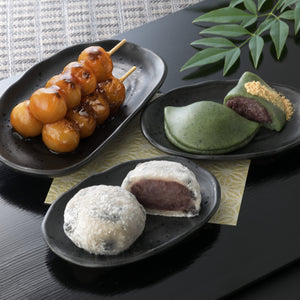【京料理 たん熊北店】　和菓子三種詰合せ（豆大福、草餅、炙りみたらし団子）送料込