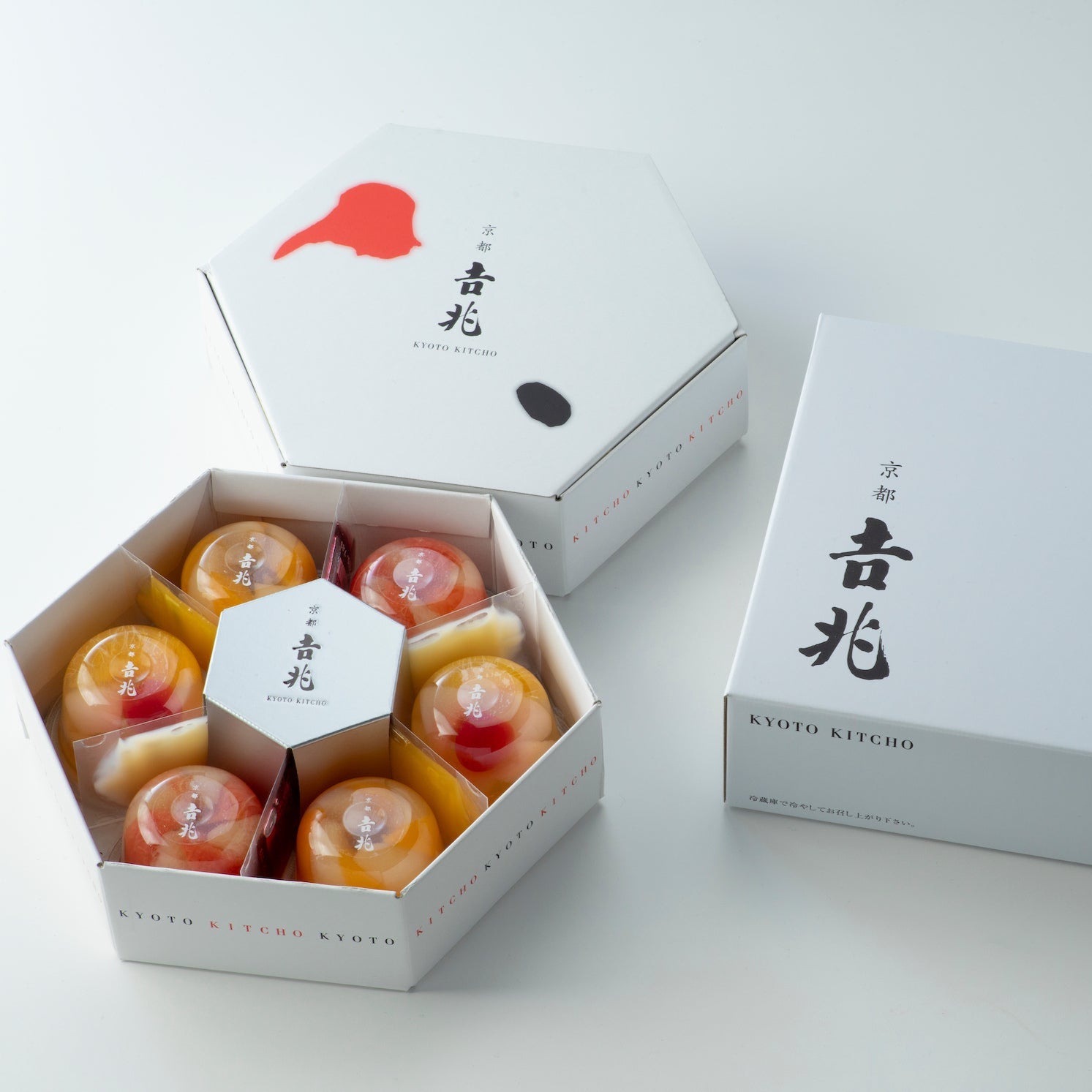 【京都吉兆】フルーツゼリー寄せ（６個入）送料込 - 京都グルメ専門店　キョウトピ本店