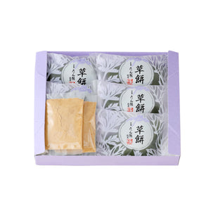 【京料理 たん熊北店】　和菓子三種詰合せ（豆大福、草餅、炙りみたらし団子）送料込