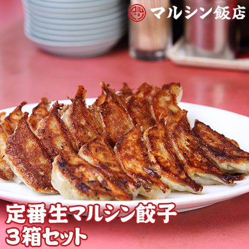 マルシン飯店　生餃子３箱セット（ 20個×3箱）【送料込】